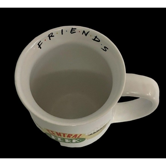 Friends Central Perk Coffee Mug Cup 16 oz Smelly Cat 90s Tv Sitcom Show NBC - Picture 8 of 9